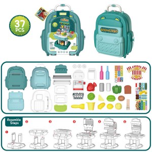 Pretend Play House Kitchen Schoolbag